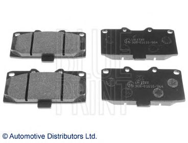 BLUE PRINT adn14280 -  Комплект тормозных колодок, дисковый тормоз